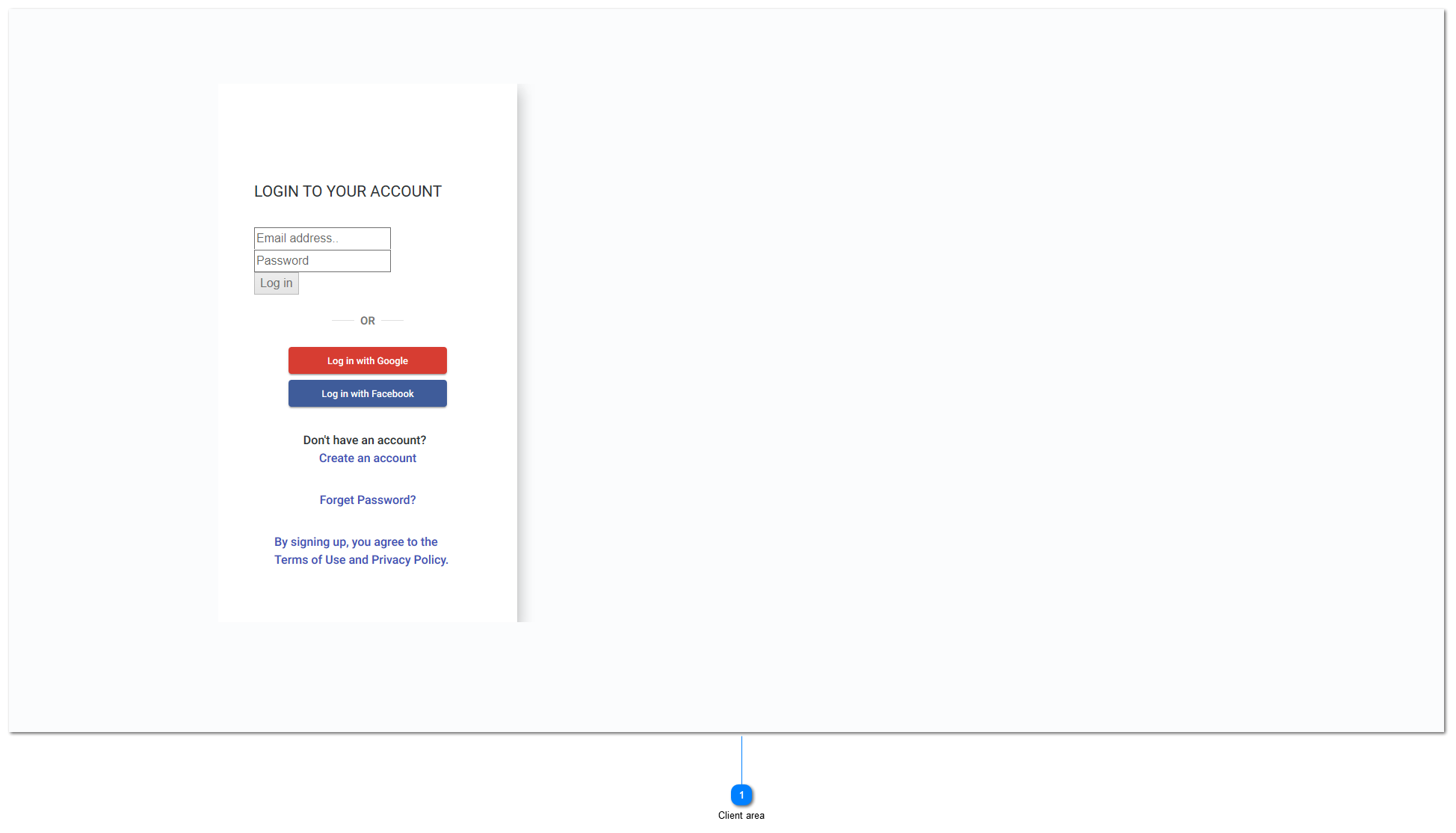 Login Screen